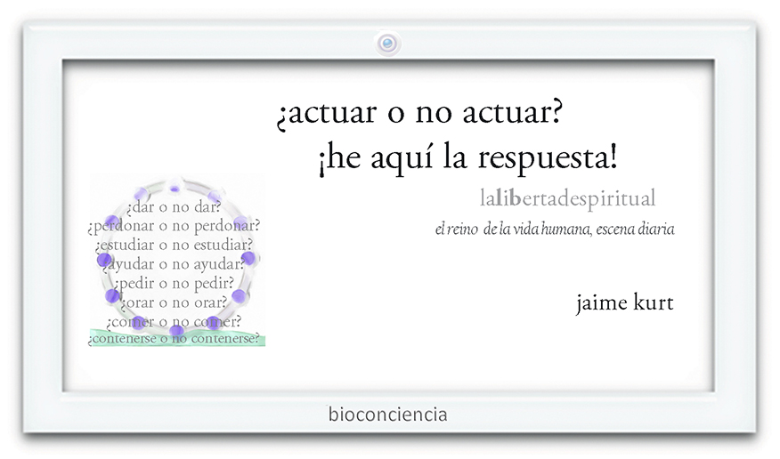 actuar o no actuar